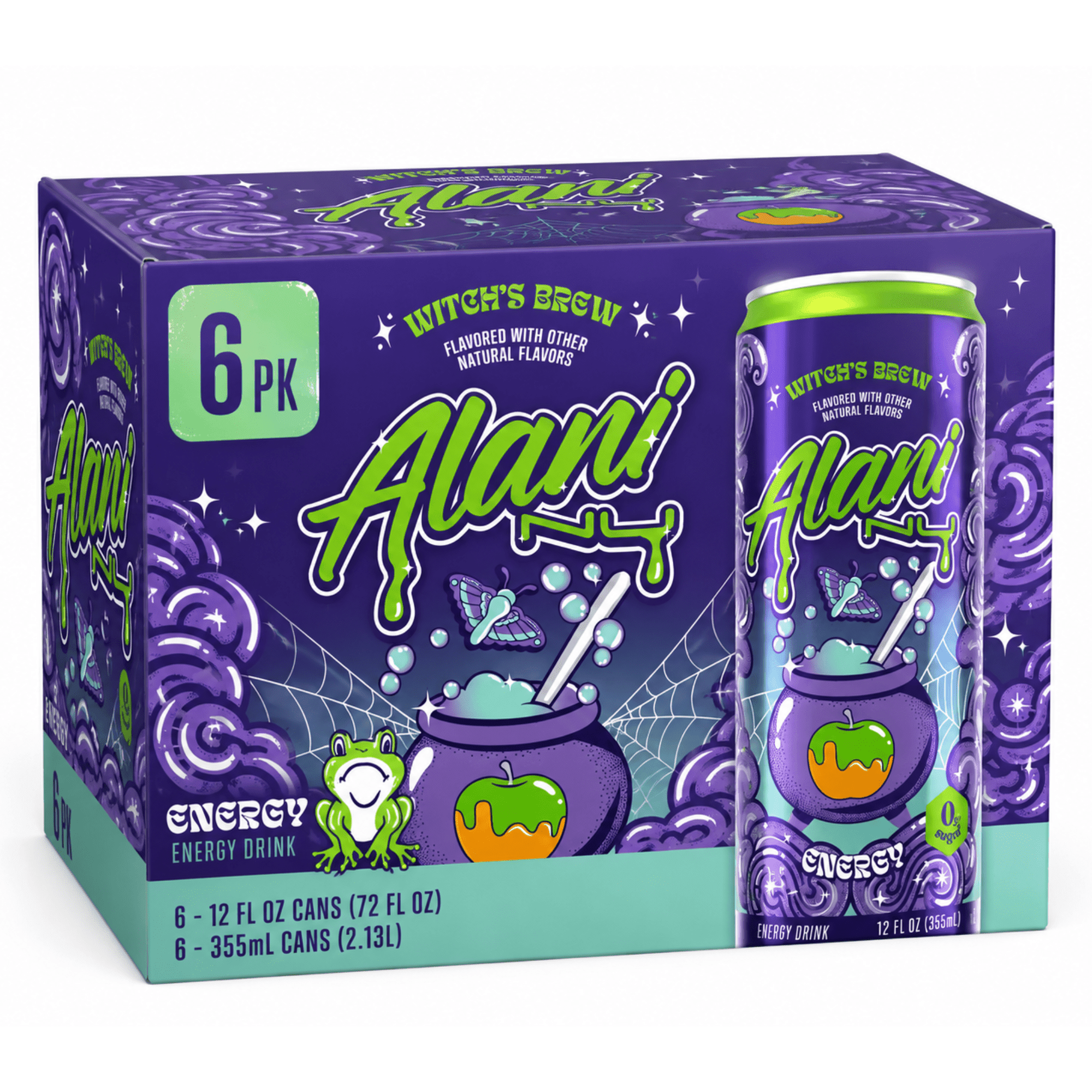 Alani Nu, Energy Drink, Breezeberry, 12 fl oz, 12 Pack Cans