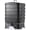 Black, variant on The Original  Plus 5-Tray Worm Composter – Indoor & Outdoor Vermicomposting Bin |   Sustainable Design for Food Waste Recycling- Black