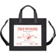thumbnail image 1 of True Religion Tote, Women's Medium Travel Shoulder Bag with Adjustable Strap, Black Denim, 1 of 7