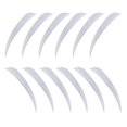 thumbnail image 4 of ZheElen 12pcs 3inch Archery Turkey Feathers Fletchings Vanes White 3 Inch 1Set, 4 of 6
