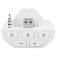 thumbnail image 1 of Adaptador de auriculares para mando de Xbox One, adaptador de audio, convertidor de auriculares para mando inalámbrico, color blanco., 1 of 14
