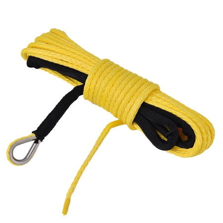 Haul Line Rope Joyoung 6mm×15.5m Synthetic Pulling Hauling Rope Portable 12 Strand ...