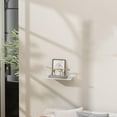 thumbnail image 2 of Shelving Solution  Floating Shelf for Wall  Wall Mounted  Aluminum  Matte Black (20 inch), 2 of 8