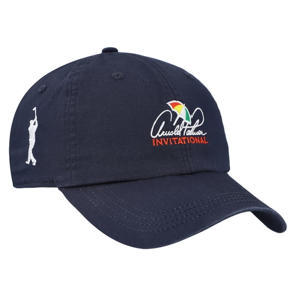 Men's-Ahead Black Arnold Palmer Invitational Stratus Adjustable Hat