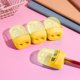 thumbnail image 5 of Twin Hole Pencil Sharpener Manual Pencil Sharpeners With Lid Portable Plastic Pencil Planer For Kids School Stationery Supplies, 5 of 6