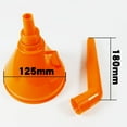 thumbnail image 3 of Yimiti Orange Large Detachable Car Water Oil Funnel Diesel Petrol With Spout And Filter, 3 of 9