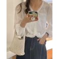 thumbnail image 2 of Kukuzhu Handwoven Hobo Bag for Women Bucket Bag Cotton Rope Crochet Totes Hollow String Handbags Summer Beach Purses, 2 of 4