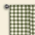 thumbnail image 4 of Achim Buffalo Check Kitchen Curtains, Set of 2 Tiers, 4 of 5
