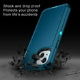 thumbnail image 4 of Casetego for iPhone 15,15 Pro,15 Plus,15 Pro Max Case with 2 Pack Screen Protector,Military Grade Heavy Duty 3 in 1 Shockproof Protective Case for iPhone 15 Plus 6.7",Turquoise, 4 of 7