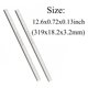 thumbnail image 3 of Cuchilla cepilladora de madera HSS, 1 pieza de 257 x 18,2 x 3,2 mm for F22-561 COD1500PT CC10T, 1 pieza de 319 x 18,2 x 3 mm, cuchillas reversibles y afiladas, 3 of 7
