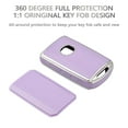 thumbnail image 3 of OFFCURVE 360 Degree Full Protection Key Fob Cover for Mazda, Purple, Wrinkle-Resistant, 3 of 7