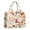 Colorful Mushroom Watercolor, variant on Large Capacity Tote Bag,Red Mushroom Frog Light Pattern Handbag Fashion Luxury Tote Bag,15.7"x13"x 5.1" Inches,Laptop Compatible