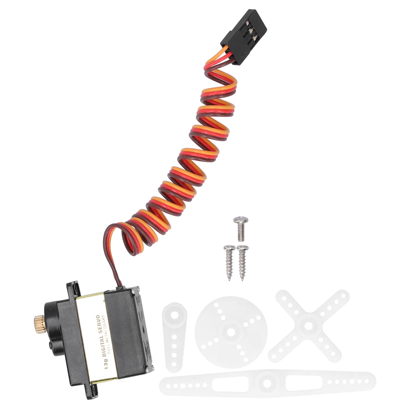 DC Servo, Stable Servo For RC Helicopter, High Precise Black Metal High