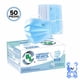 thumbnail image 4 of Cubreboca Infantil Tricapa Desechable Azul C/50pz Color Azul Claro Diseño De La Tela Liso, 4 of 4