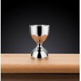 thumbnail image 4 of Jigger de medición de cócteles - Jigger de barra de acero inoxidable con taza de medición - Herramientas de barra esenciales para juego de mezclador de cócteles, 4 of 5