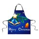 thumbnail image 2 of 1 Unid Navidad Delantal De Cocina Catering Delantal Camarero Campana Baoblaze Delantal de cocina de cocina, 2 of 6