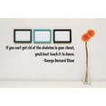 thumbnail image 1 of Custom Wall Decal Sticker : If you can't get rid of the skeleton in your closet you'd best teach it to dance Quote 5x22", 1 of 2