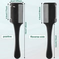 thumbnail image 2 of Razor Comb Hair Thinner Comb Hairdressing Razor Comb Hair Cutting Razor Comb Double Sided Hairdressing Razor Comb Tool for Hair Cutting and Styling, 2 of 5