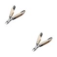 thumbnail image 1 of Vogacara Nail Art Nipper Toenail Ingrown Manicure Portable Clipping Salon Professional Curt Nariz Alicates Tijeras Type2 NO2, 1 of 6