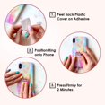 thumbnail image 5 of Velvet Caviar Cell Phone Ring Holder - Finger Ring & Stand - Improves Phone Grip Compatible with iPhone, Galaxy, 5 of 5
