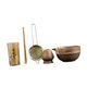 thumbnail image 3 of Kit de fabricación de té japonés de 5 piezas de matcha, batidor de batidora de bambú, Batch Matcha Bowl con boquilla por regalo, saludando a los amant, 3 of 9