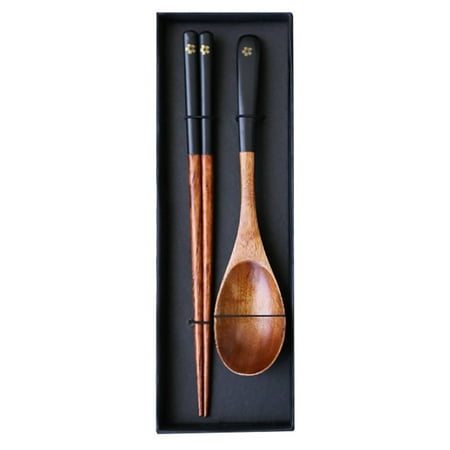 

Japanese Tableware 1 Set Japanses Style Tableware Wooden Chopsticks And Spoon Set Kitchen Cutlery