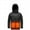 Black, variant on Kids Jackets for Girls Boys Outwear USB Electric Heated Rechargeable Heating Waistcoat Down Jacket Hooded Coat