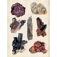 thumbnail image 2 of Wang, Melissa 12x14 White Modern Wood Framed Museum Art Print Titled - Vintage Minerals II, 2 of 4