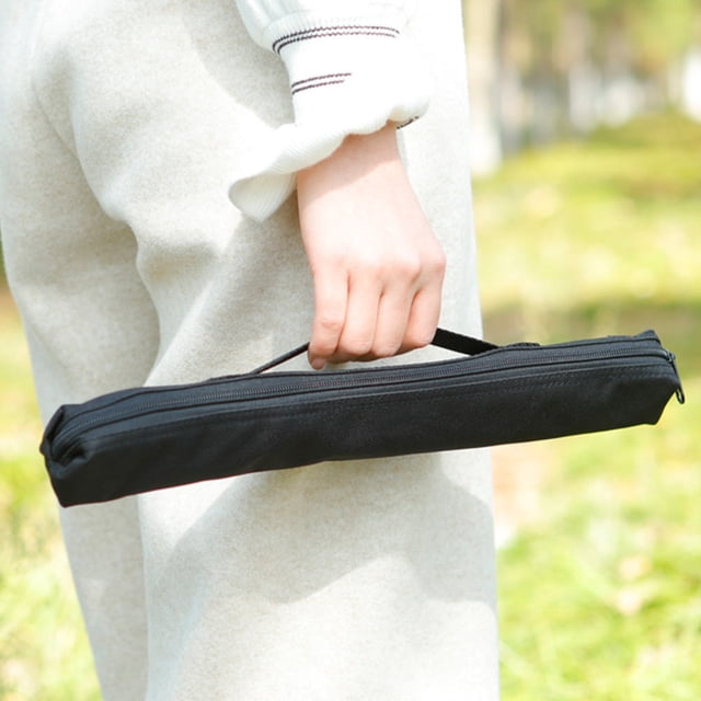 FONDOTIN Sac de Clarinette Simple Noir avec Fermeture Éclair et Doublure Féminine pour Rangement Sécurisé des Instruments