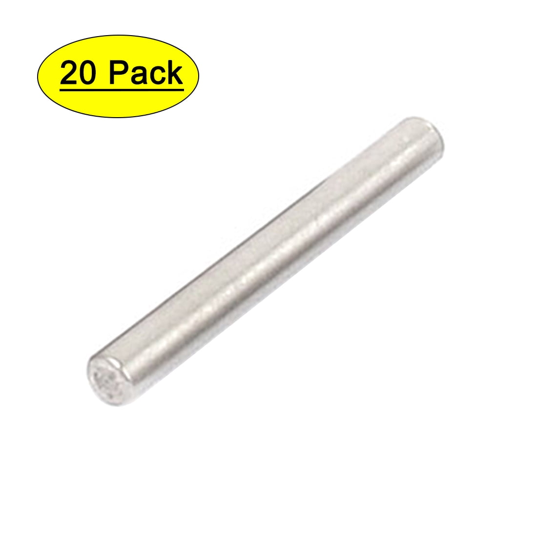 3mmx28mm 304 Stainless Steel Parallel Dowel Pins Fastener Elements 20pcs