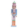 thumbnail image 2 of HOMYL Nutcracker Figurine Christmas Nutcracker Figure for Holiday Home Living Room Blue, 2 of 8