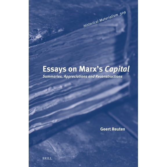 Historical Materialism Book Essays on Marx's Capital: Summaries, Appreciations and Reconstructions, Book 309, (Hardcover)