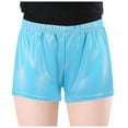thumbnail image 3 of Hessimy Girls Summer Shorts Kids Casual Drawstring Elastic Waist Beach Short Pants with Pockets(Light Blue,11-12 Years), 3 of 8