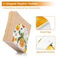 thumbnail image 5 of Yayeee Napkin Holder for Table Kitchen Paper Tissue Organization, Orange Watercolor Bees, 5 of 8