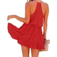 thumbnail image 3 of Summer Sleeveless V-Neck Women Mini Dress, 3 of 3