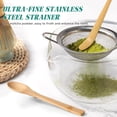 thumbnail image 4 of Matcha Whisk Set Matcha Maker Kit Accessories with Sifter Bamboo Whisk, Scoop, Ceramic Holder and Pestle, Handcrafted Matcha Making Kit Gift Set for Tea Lovers, 4 of 7