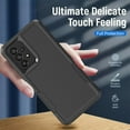 thumbnail image 5 of Xhy for Samsung Galaxy A53 5G Case With Black Silk Screen Protector Military Grade Full Body Double Layer Protection Shockproof Drop TPU Durable Removable Galaxy A53 5G Phone Case - Black, 5 of 10