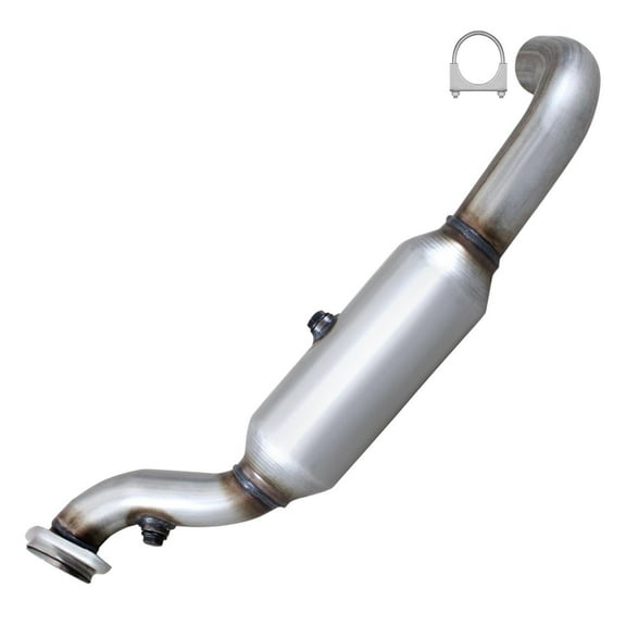 Stainless Steel Driver Side Catalytic Converter Fits 2011-2014 Ford F-150 3.5L - Driver Fit