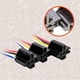 thumbnail image 3 of Paquete de 6 kit de relé de 5 pines estilo Bosch de 12 V [soporte de enchufe de arnés de bloqueo] [cables calientes de 14 AWG] [SPDT] [30/40 amperios] relé automático, 3 of 3