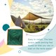 thumbnail image 3 of Advancent Tienda de campaña al aire libre Lona Refugio solar Toldo a prueba de humedad Carpas a prueba de lluvia Toldo Accesorio Picnic Escalada carpas Verde, 3 of 6