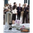 thumbnail image 3 of Coffee Urn 110 Cup, Dual Layers Stainless Steel Commercial Coffee Maker 16L/4.2 Gal Large Coffee Dispenser, Fast Brewing Electric Hot Water Dispenser With Keep-Warm Mode For Events Catering, 3 of 5