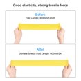 thumbnail image 5 of Uxcell Chair Bands, Flexible Anti-Slip Seating TPE Yellow Band 50mm Width 0.7mm Thick for Home Office, Pack of 8, 5 of 5