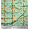 thumbnail image 1 of Soimoi Rayon Fabric Giraffe Kids Print Fabric by The Yard 42 Inch Wide, 1 of 3