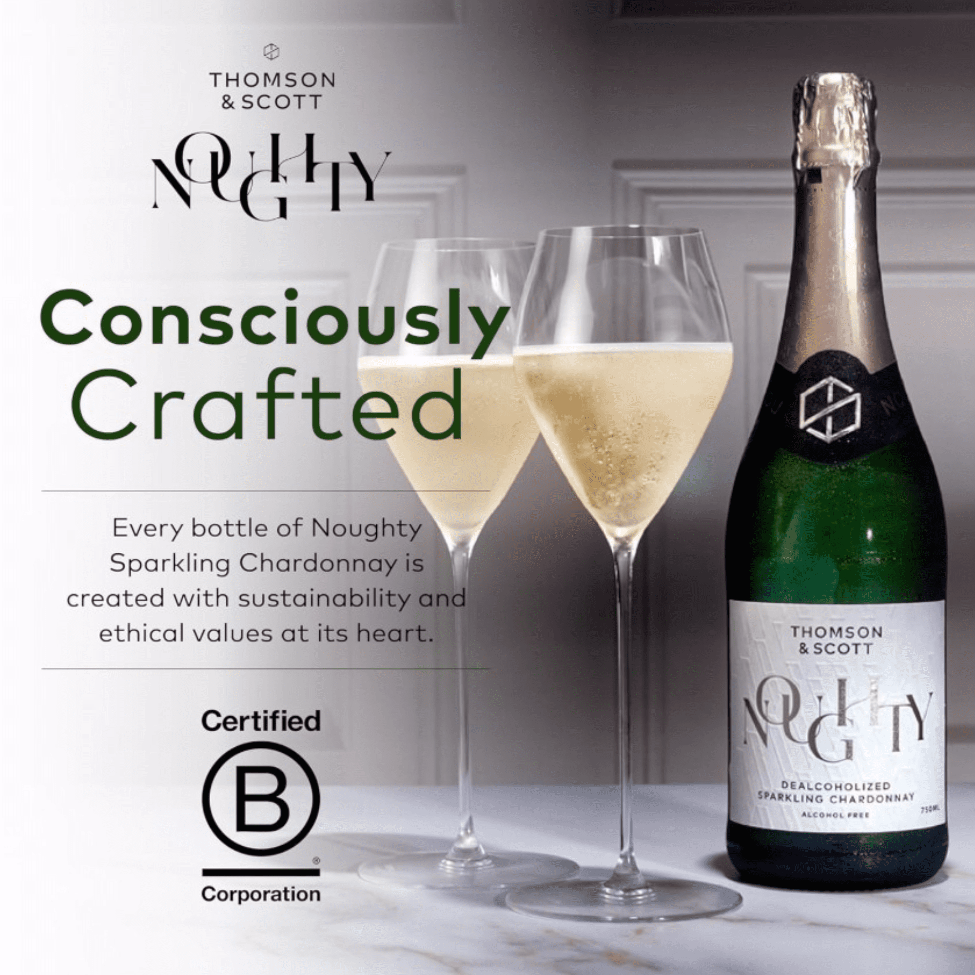 Noughty Non-Alcoholic Sparkling Chardonnay