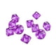 thumbnail image 4 of 10 Piezas De Color Púrpura Diez Dados D10 Con la vaso 1 Dados Para Juegos De Partido, 4 of 9