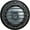 Black, variant on Dabmar Lighting DW4701-B Cast Aluminum In-Ground Well Light with Grill and PVC Sleeve- Black