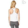 thumbnail image 2 of Aeropostale Womens Spray Paint Tank Top, White, Juniors, X-Large, 2 of 3