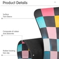 thumbnail image 4 of Yayeee Faucet Mat for Kitchen Sink 30" Diatomite Long Splash Guard Pad, Pink Checkered Pattern, 2 Pack, 4 of 7