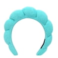 thumbnail image 2 of 2 diademas de esponja para Yoga, diadema suave acolchada antideslizante para el cuidado de la piel, diadema de aro para el cabello, accesorios para blanco Yinane Diademas de esponja de maquillaje, 2 of 5