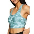 thumbnail image 3 of Reebok Womens Essential Print Sports Bra with Back Pocket and Removable Cups, Sizes XS-XXXL, 3 of 4